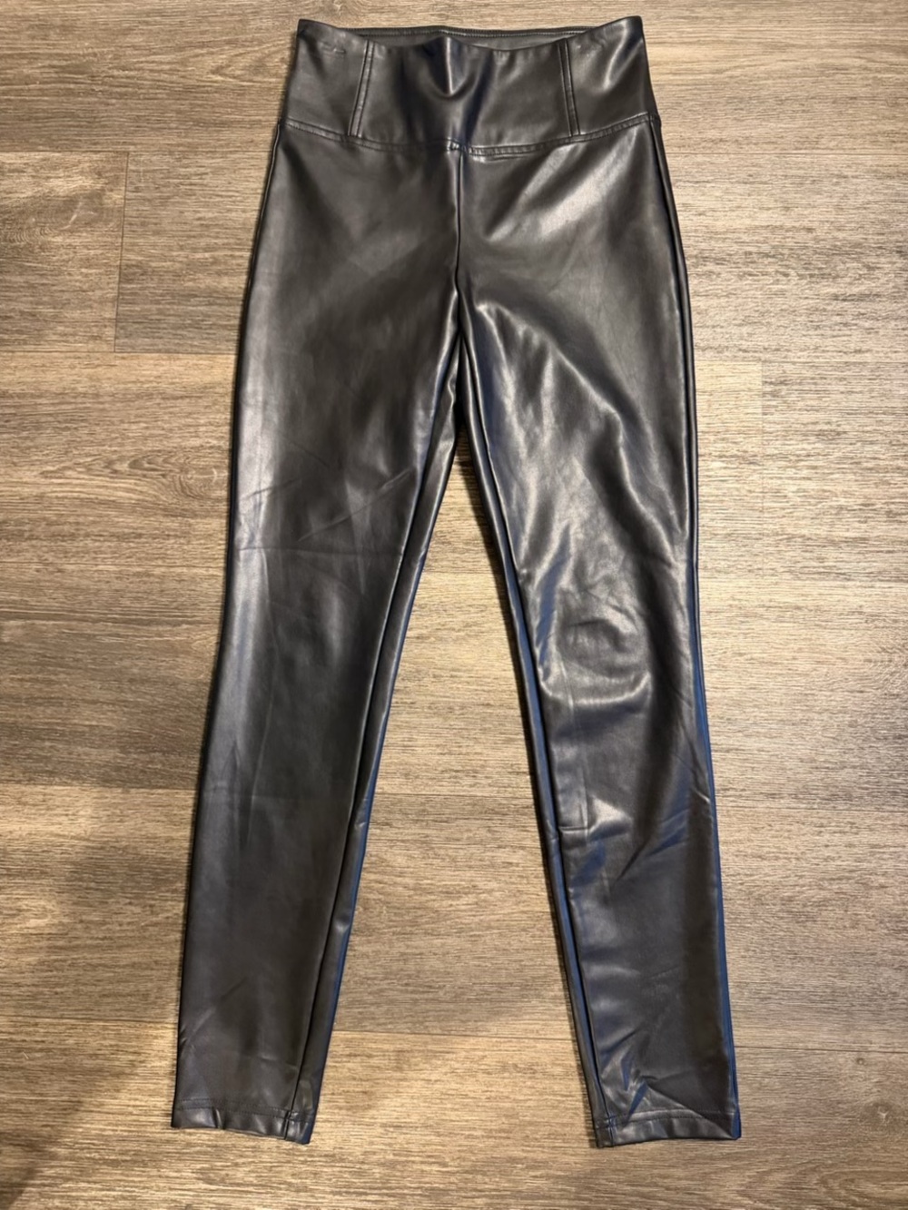 Laundry By Shelli Segal Black Faux Leather Jeggings